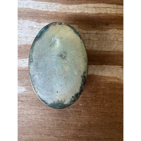 Vintage Porcelain Compact Enamel Snuff Pill box - Picture 3 of 7